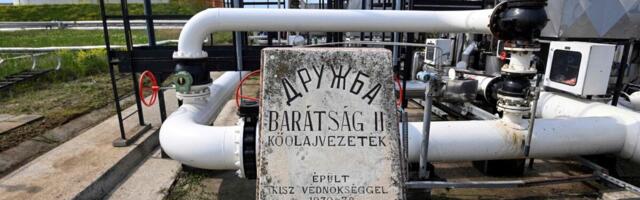 Ukraina sai korda Vene naftat Ungarisse transportiva torujuhtme