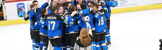 Eesti jäähokikoondis peab koduse turniiri eel treeninglaagri