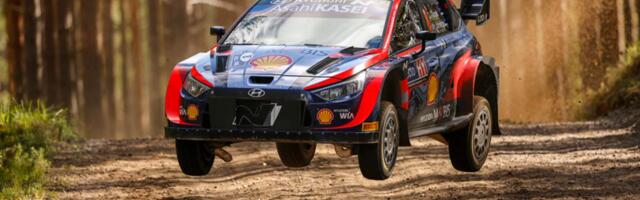 Tänak Soome ralli liider ka laupäeva lõpus