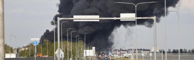 VIDEOD ja FOTOD | Tallinnas Lasnamäel põlevad mitu hoonet, sündmuskohal toimusid plahvatused