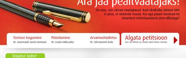 Jäämejaama rajamise vastu elumajade lähedusse on antud 285 allkirja