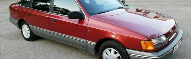 Päeva noorklassik: väga heas seisukorras Ford Scorpio, millel ka tore registreerimismärk