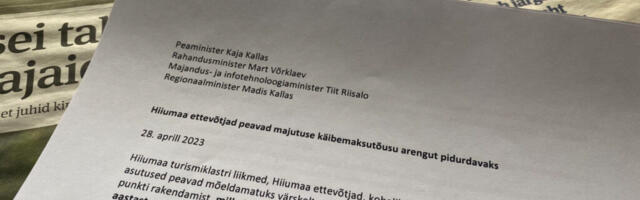 Hiidlaste avalik pöördumine > Majutuse käibemaksu tõus pidurdab arengut