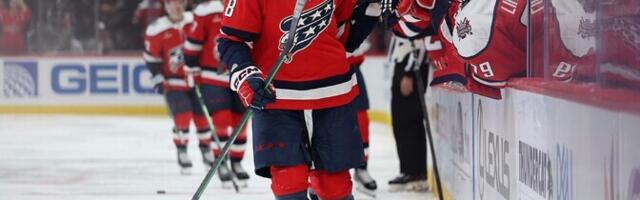 Ovetškin avas väravaarve ja Capitals pikendas võiduseeriat