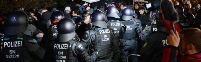 Saksa politsei ajas laiali Lepzigis toimunud ebaseadusliku koroonaprotesti