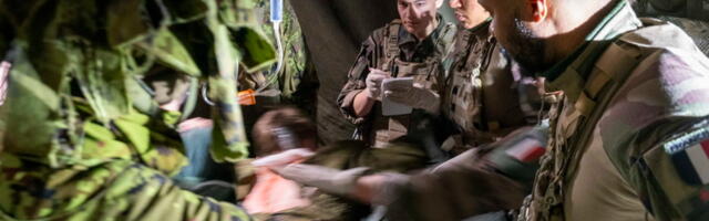 Õppusel Varblaserünnak harjutati eesti ja liitlaste meditsiiniüksuste koostööd