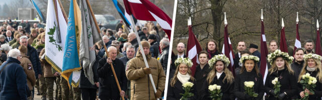 Läti rahvas tähistas leegionäride mälestuspäeva