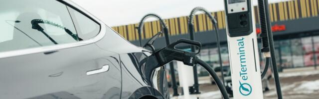 Terminali laiendas jõudsalt laadimispunkte