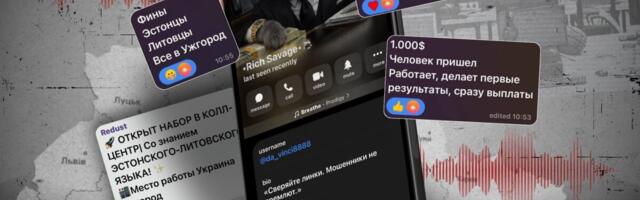 Tööle telefonikelmiks. Eestlaste petmise eest pakutakse head raha ja ilusat kontorit. Vaid üks nõue – keeleoskus