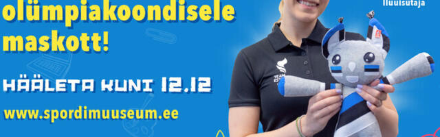 Algas rahvahääletus Eesti olümpiakoondise maskoti valimiseks