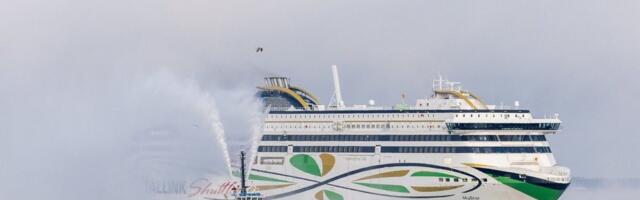 Soome laht jäätub: Tallinki laev jäi hätta Helsingis sildumisega