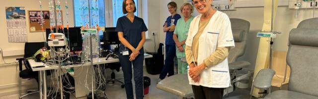 Kümme aastat kodulähedast keemiaravi Pärnu haiglas