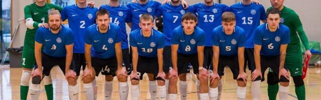 Eesti saalijalgpallikoondis lõpetas sõprusturniiri võiduga Gibraltari üle