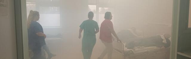 Valga Haigla EMO töötajad harjutasid tulekahju korral tegutsemist ja evakuatsiooni