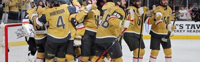 Vegas Golden Knights jõudis Stanley karikavõistlustel finaali