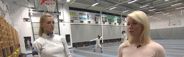 Reporter käis koos olümpiavõitja Katrina Lehisega vehklemiskunsti algtõdesid õppimas