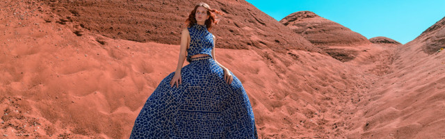 Fotolugu: 100 kilo kunsti liivamägede vahel