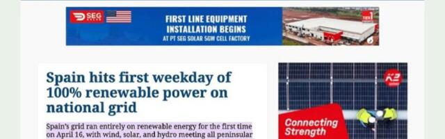 16. aprill 2025: Hispaania kasutab 100% taastuvenergiat. 28. aprill: laialdased elektrikatkestused