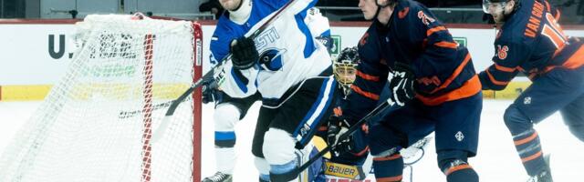 DELFI FOTOD | Eesti hokikoondis võitis koduse Euroopa Rahvuste karikaturniiri alagrupi