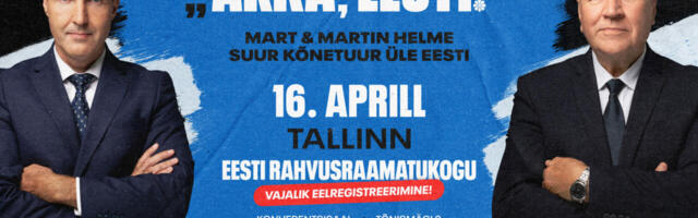 EELREGISTREERIMINE | “Ärka Eesti!” kõnetuur Tallinnas