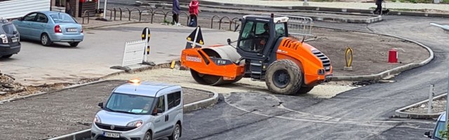 Vihm takistab Kohtla-Järve peatänava valmimist