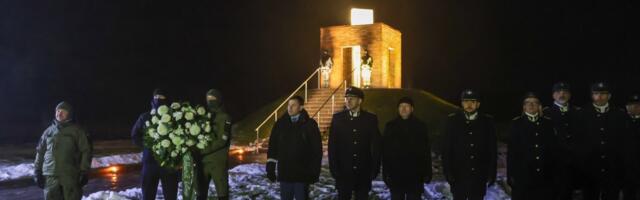 Mäos mälestatakse teenistuskohustuste täitmisel hukkunud politseinikke ja piirivalvureid