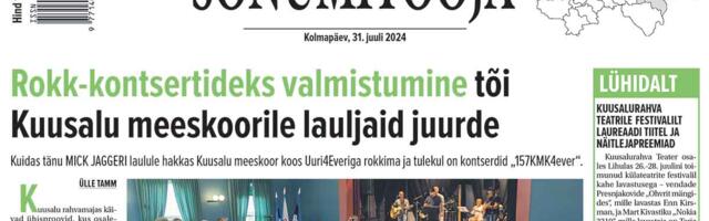 Sõnumitoojas 31. juulil