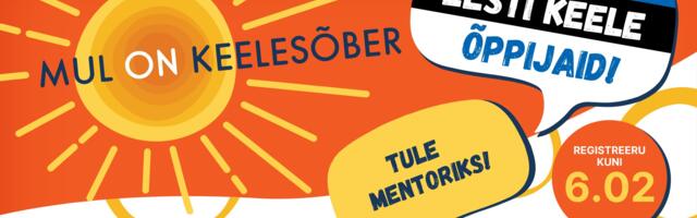 Otsitakse vabatahtlikke eesti keele mentoreid