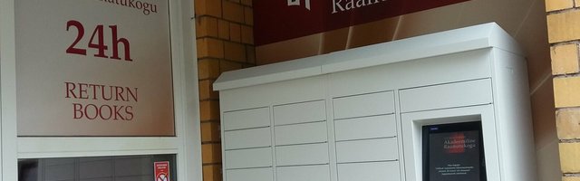 Akadeemiline raamatukogu avas raamatute laenutusautomaadi