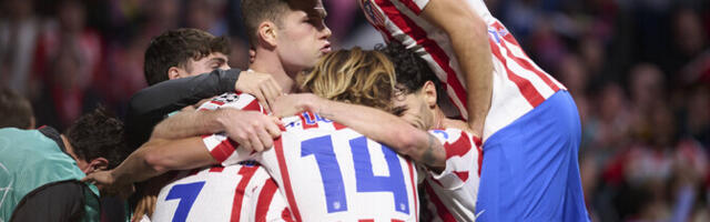 Madridi Atletico jõudis Meistrite liigas taas 16 hulka