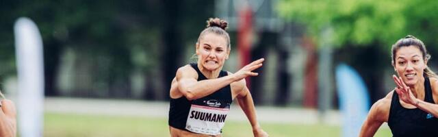 Diana Suumann jäi Soomes Eesti rekordist vaid kahe sajandiku kaugusele