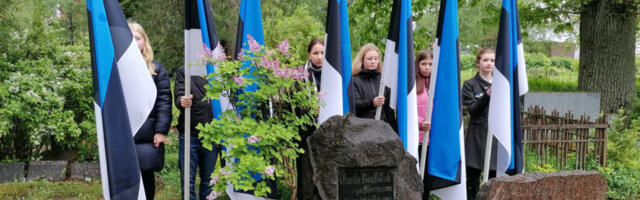 LIPU PÄEV ALGAS EMILIE KALMU KÜLASTAMISEGA