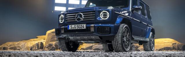 Uuendatud Mercedes-Benz G-klass saab poolhübriidajamid ja uut tehnoloogiat