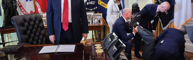 VIDEO: Taani ravimitootja juht kukkus Valges majas kokku pärast seda, kui tehti teatavaks ravimite hinna alandamine USA-s