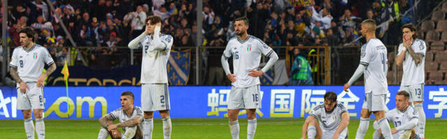 Itaalia koondis jäi taas MM-finaalturniiri ukse taha