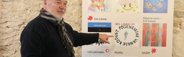 Galerii: õpilaste kujundatud plaadiümbriste näitus Haapsalu kunstikooli hoovigaleriis