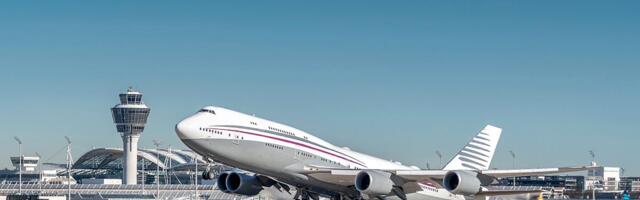 Prva fotografija novog predsedničkog aviona SAD: Bivši katarski Boeing 747-8 u Trampovim bojama