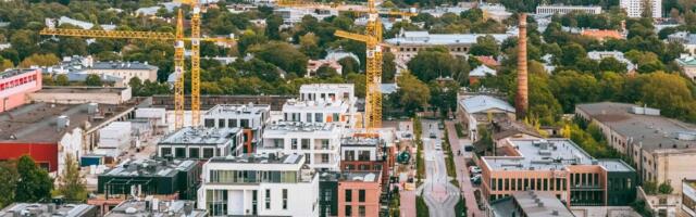 Voltas saavutas täiskõrguse korraga 6 uut kortermaja