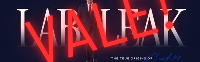 Trump valetab! Viirus ei tulnud laborist!