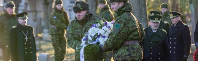 Kaitseväe kalmistul mälestati Vabadussõjas langenud Briti mereväelasi