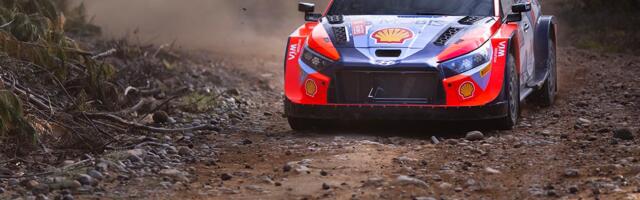 Rovanperä kiireim Tšiili ralli kolmandal katsel, Tänak alles kuues