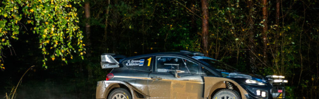 Ralli: Saaremaa rallit juhib avapäeva järel Georg Gross