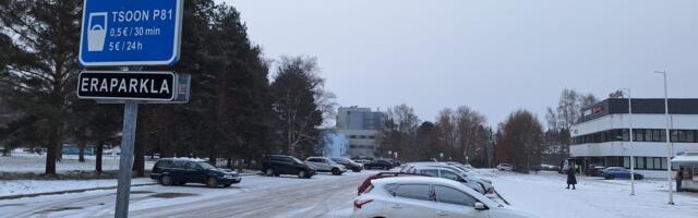 Parkimiskorraldus Haabneeme keskuses nörritab viimsilasi