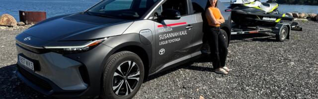 SÕIDUPÄEVIK Täiselektriline Toyota bZ4X murdis Susannah Kauli eelarvamused: ma ei pea oma plaane laadimise järgi sättima