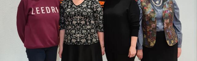 Lapimoorid tervitavad kultuurikeskuses peagi saabuvat kevadet