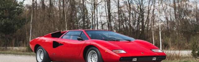 Rod Stewarti Lamborghini Countach on jõudnud oktsjonile