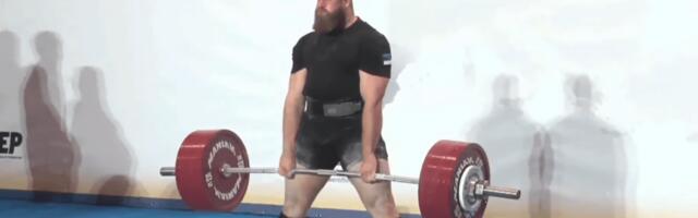 UUS REKORD | Hiidlane Siim Salin püstitas Eesti rekordi jõutõstmises