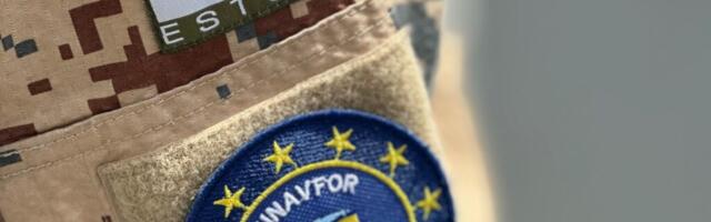 Euroopa Liidu juhitaval sõjalisel operatsioonil Aspides vahetus Eesti rotatsioon