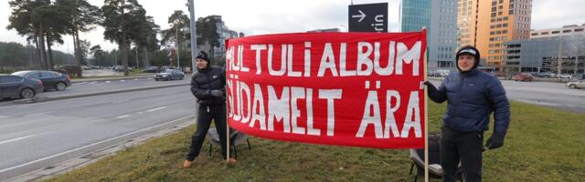 Äärmuslikud võtted! Muusik Säm korraldas uue albumi reklaamimiseks meeleavalduse