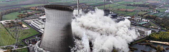 Rohepöörde hind: kroonilises energiapõuas Saksamaa lasi oma võimsaima tuumajaama õhku